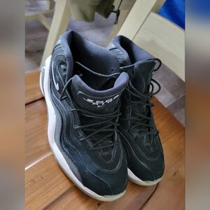 Nike Air Zoom Flight Shoes 317980-002 Mens Size 12 Black White N Gray